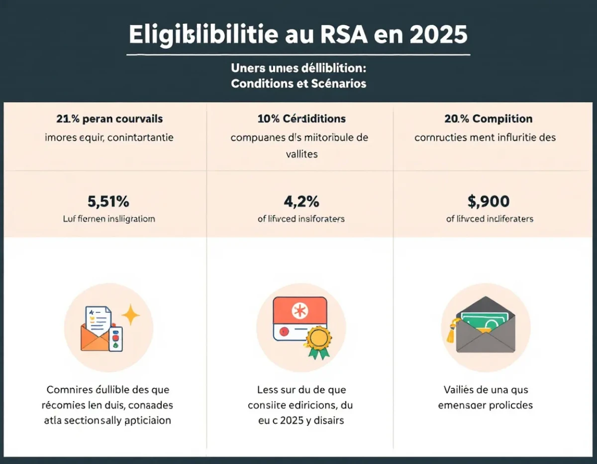 Eligibilité au RSA en 2025 : Conditions et Scénarios Clés