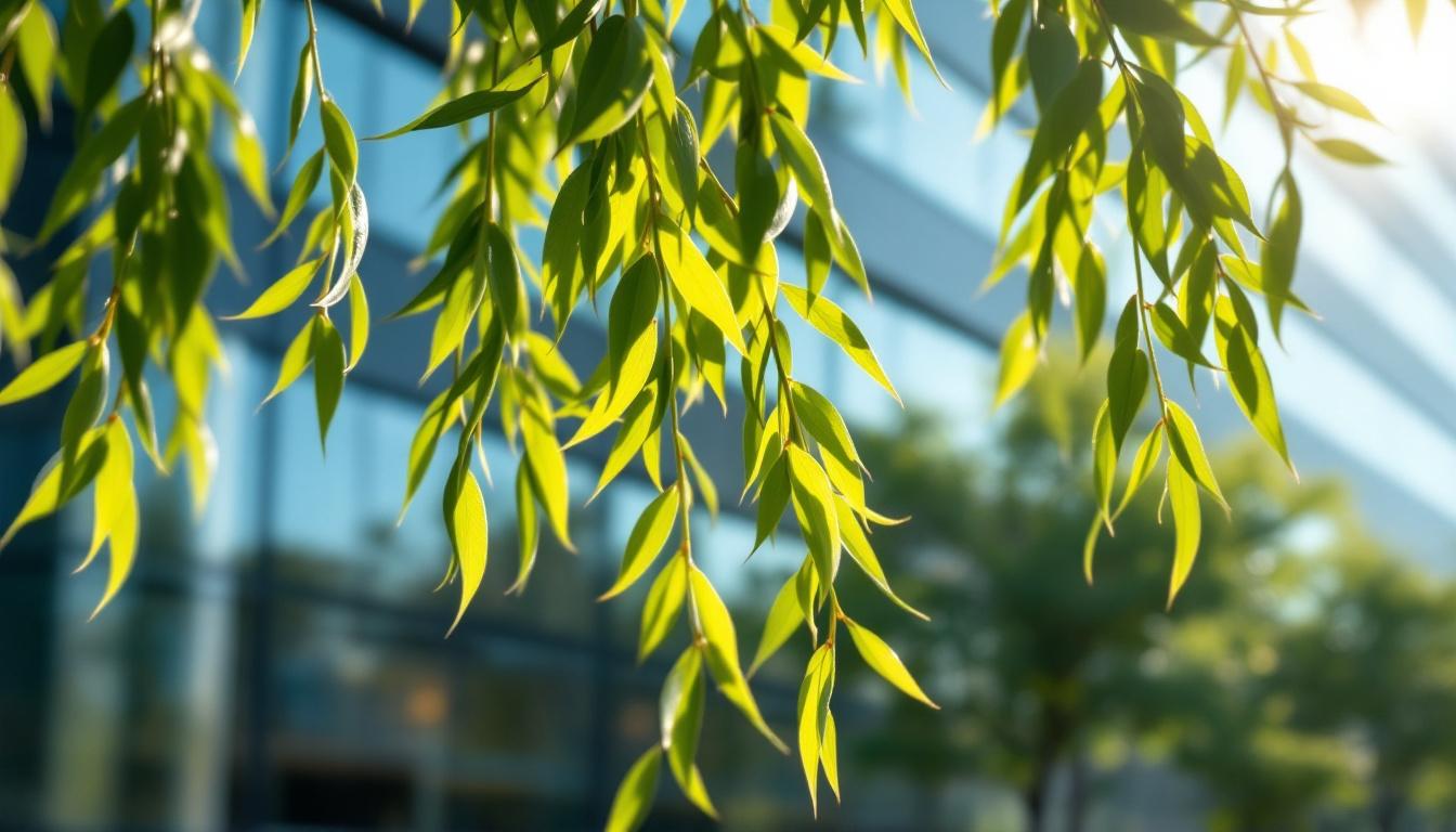 Comment la saule pleureur feuille booste votre image corporate